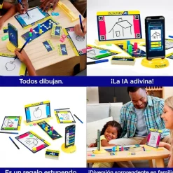 MATTEL Juegos De Mesa-Pictionary vs Inteligencia Artificial Juego Mesa