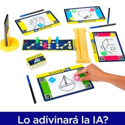 MATTEL Juegos De Mesa-Pictionary vs Inteligencia Artificial Juego Mesa