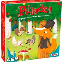 LÚDILO Amigos Y Familia|Juegos Y Juguetes Educativos-¡Pillado! Juego de Detectives