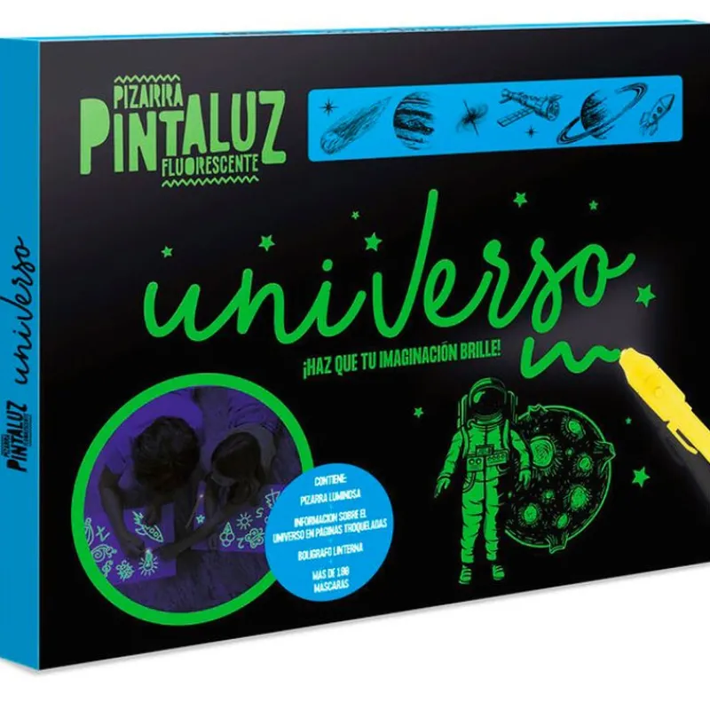 Pintaluz Negro Fluorescente Universo*SELECCION DRIM Clearance