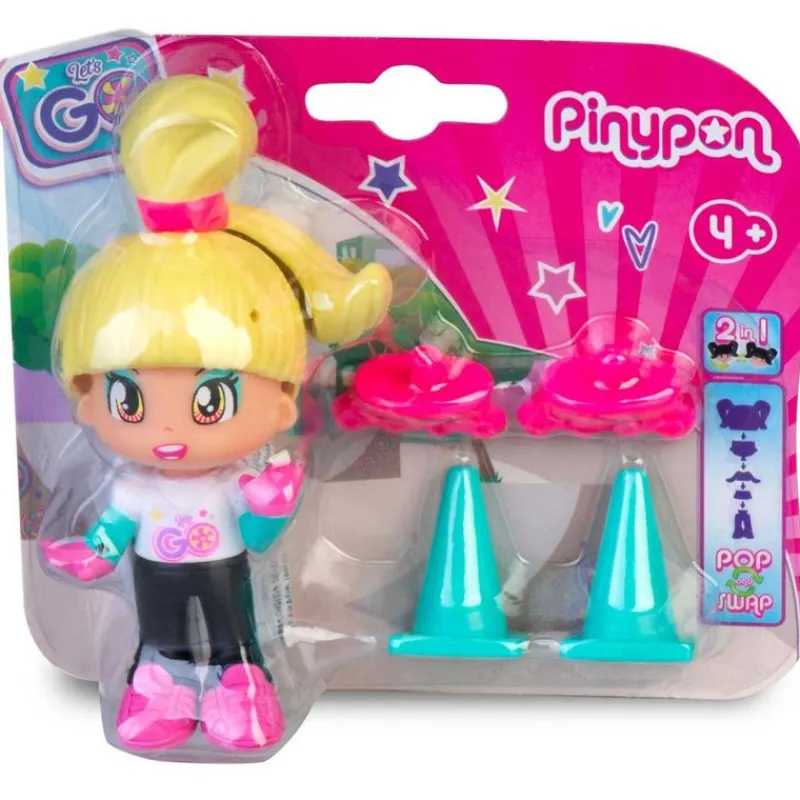 Pinypon Let's Go! Figura Surtida*FAMOSA Hot