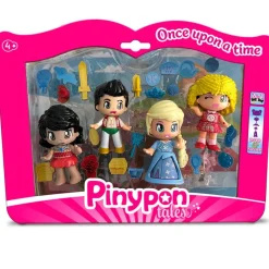 Pinypon Pack 4 Figuras de Cuentos*FAMOSA New