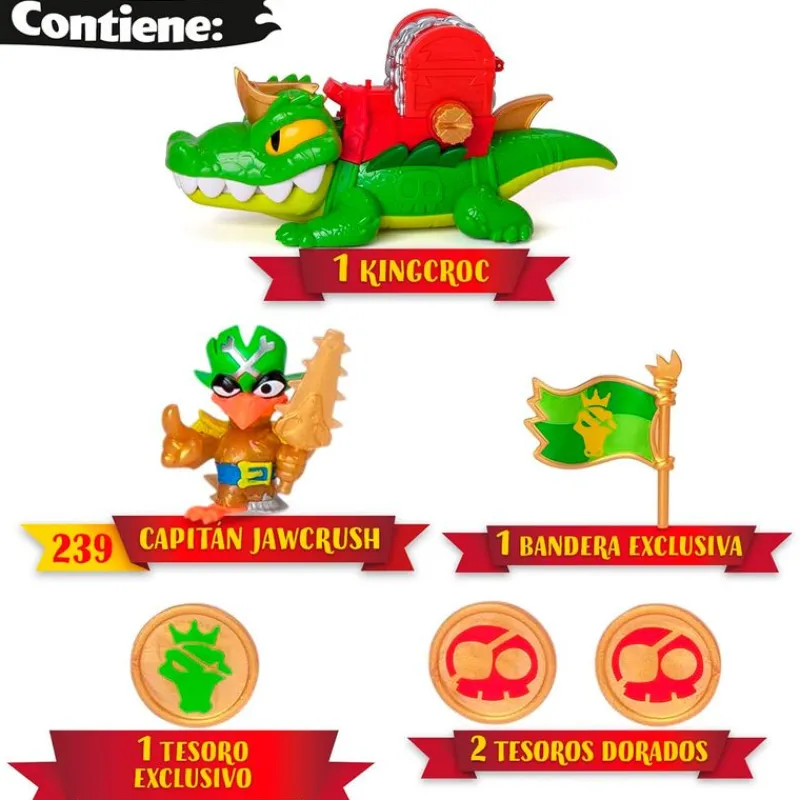 Piratix King Croc Cocodrilo Articulado*MAGIC BOX Online