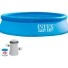 INTEX Aire Libre-Piscina con Bomba 244x61 cm