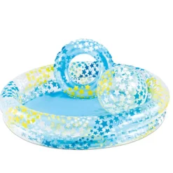 DRIM DISCOUNT Aire Libre-Piscina con Pelota y Flotador