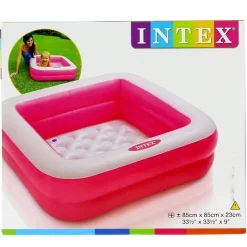 Piscina Cuadrada Hinchable para Bebés*INTEX New