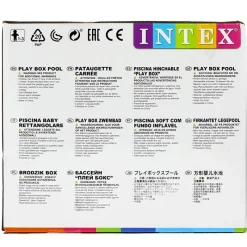 Piscina Cuadrada Hinchable para Bebés*INTEX New