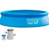 INTEX Aire Libre-Piscina Easy Jet con Bomba 305x61 cm
