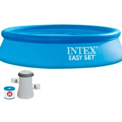 INTEX Aire Libre-Piscina Easy Jet con Bomba 305x61 cm