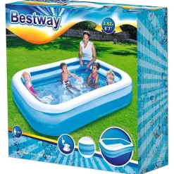 BESTWAY Aire Libre-Piscina Familiar Hinchable