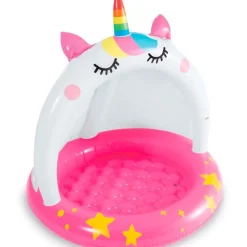 INTEX Aire Libre-Piscina Gato Unicornio 102 cm