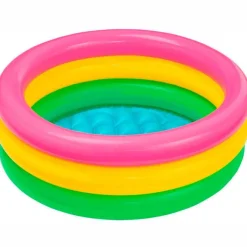 INTEX Aire Libre-Piscina Hinchable 3 Anillos 86x25 cm
