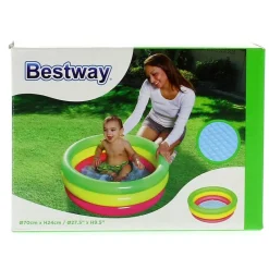 DRIM DISCOUNT Aire Libre-Piscina Hinchable 3 Anillos