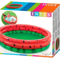 BESTWAY Aire Libre-Piscina Hinchable 3 Aros Sandia