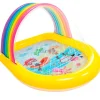 INTEX Aire Libre-Piscina Hinchable Arcoíris 147x130x86 cm
