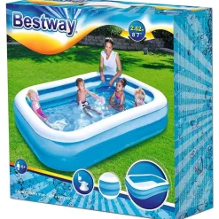 BESTWAY Aire Libre-Piscina Hinchable 262x175x56 cm