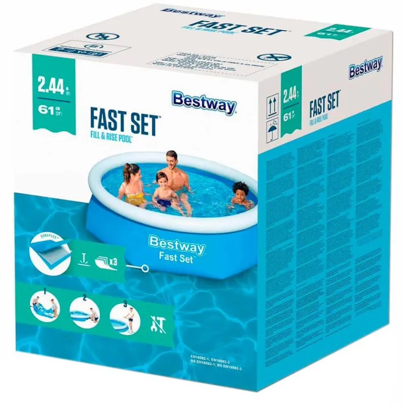 Piscina Redonda + Bomba Depuradora*BESTWAY Discount