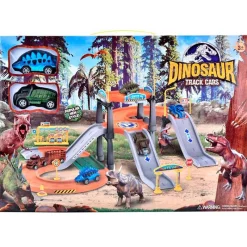 Pista Dinosaurios con Coches*DRIM DISCOUNT Outlet