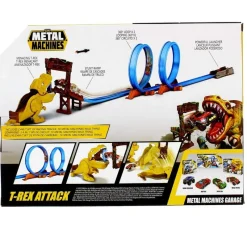 DRIM DISCOUNT Vehículos, Trenes Y Parkings-Pista Vehículos Metal Machines Ataque T-Rex