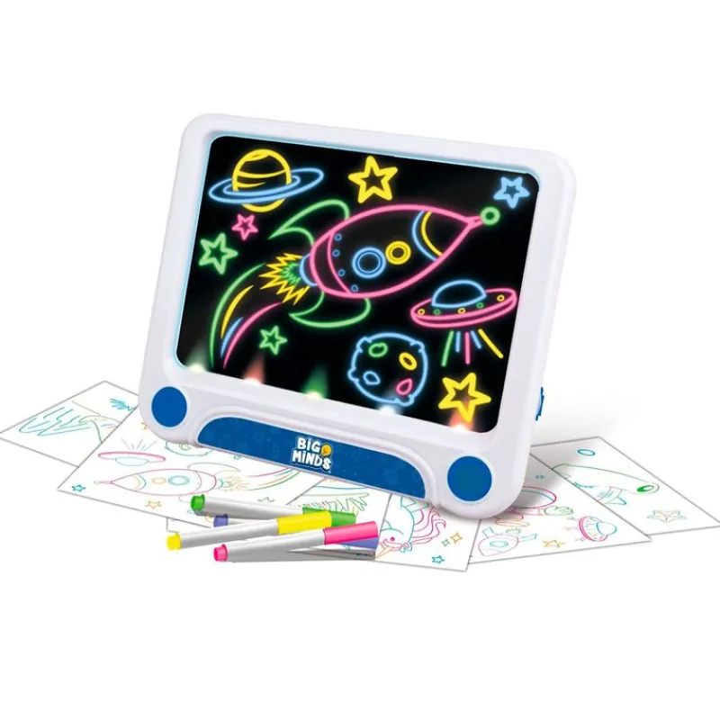 SELECCION DRIM Escolar-Pizarra de Dibujo Neon LED