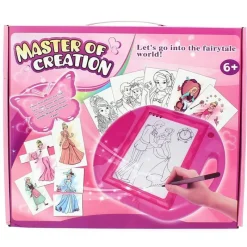 DRIM DISCOUNT Manualidades-Pizarra Diseña la Moda con Luz