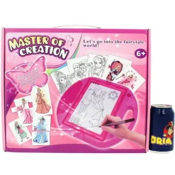 DRIM DISCOUNT Manualidades-Pizarra Diseña la Moda con Luz