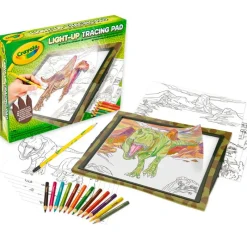 CRAYOLA Escolar-Pizarra Luminosa Maxi Dinosaurios