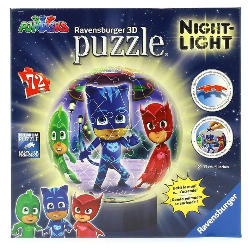 PJ Masks Puzzle Lámpara de 72 Piezas*RAVENSBURGER Clearance