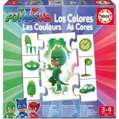 EDUCA Juegos Y Juguetes Educativos-PJ Masks Puzzle Los Colores
