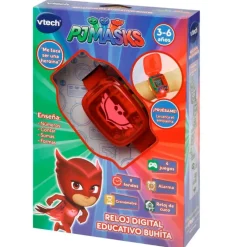 VTECH Electrónicos-PJ Masks Reloj Interactivo Buhíta