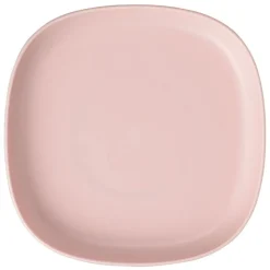 B.BOX Vajillas Infantiles-Plato de silicona 2 en 1 con compartimentos extraíbles Rosa