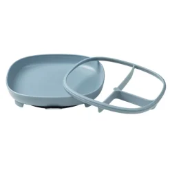 Plato de silicona 2 en 1 con compartimentos extraíbles Azul*B.BOX Hot