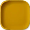 Plato llano silicona antideslizamiento Ocre*INTERBABY Best