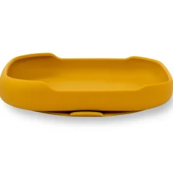 Plato llano silicona antideslizamiento Ocre*INTERBABY Best