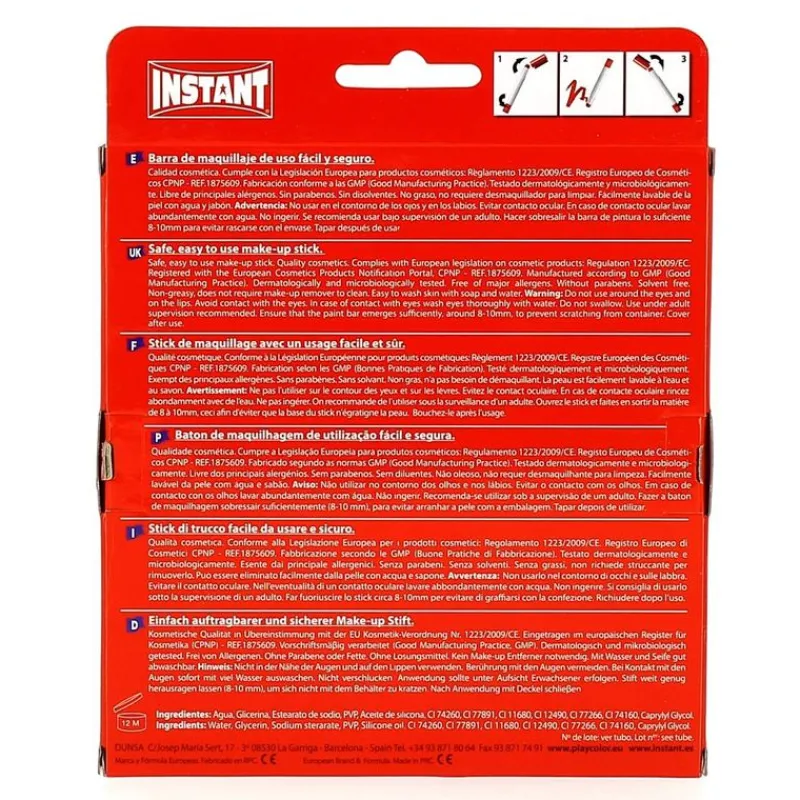 Maquillaje Básico 6 Colores*PLAYCOLOR