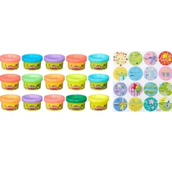 PLAY-DOH Manualidades-Bolsa Fiesta 15 Botes Plastilina