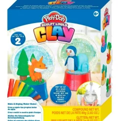 PLAY-DOH Manualidades-Fábrica de Bolas de Nieve