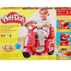 PLAY-DOH Manualidades-Moto Repartidora de Pizzas