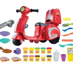 PLAY-DOH Manualidades-Moto Repartidora de Pizzas