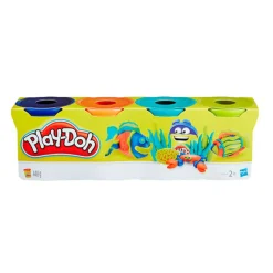 PLAY-DOH Manualidades-Pack 4 Botes de Plastilina Surtidos