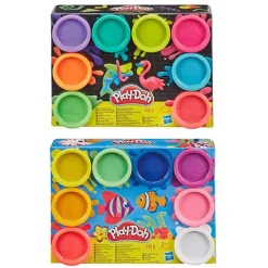 Pack 8 Botes Plastilina Surtido*PLAY-DOH