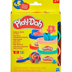 PLAY-DOH Manualidades-Pack 12 Mini Botes