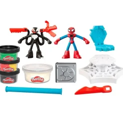 Spiderman Lanza y Atrapa*PLAY-DOH Best