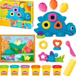 PLAY-DOH Manualidades-Starters Dinosaurio Formas y Colores
