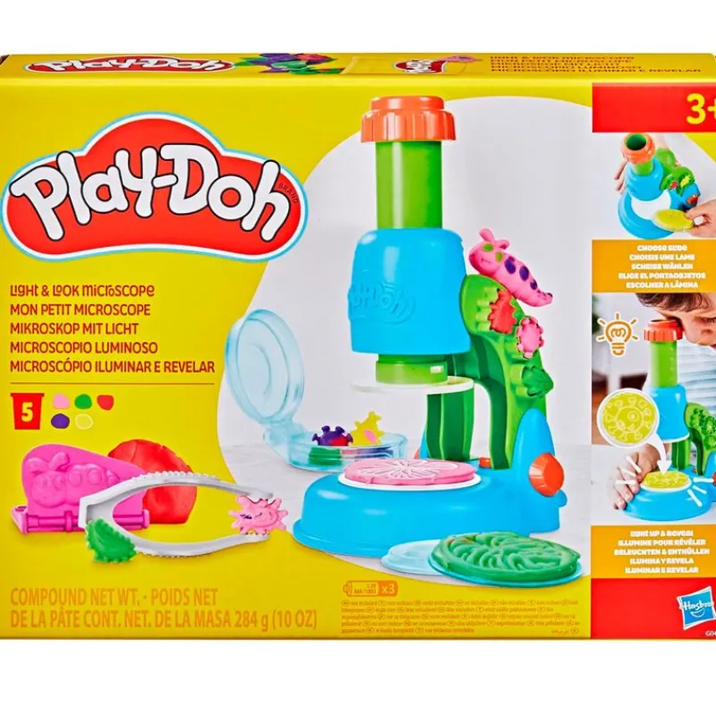 PLAY-DOH Manualidades-Wonder Glow Microscopio