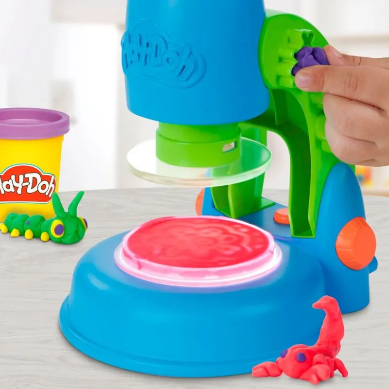 PLAY-DOH Manualidades-Wonder Glow Microscopio