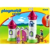 PLAYMOBIL Playmobil-1.2.3 Castillo con Torre Apilable
