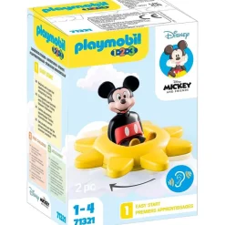 1.2.3 Disney Mickey Sol Giratorio*PLAYMOBIL Outlet