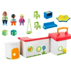 PLAYMOBIL Playmobil-1.2.3 Guardería Maletín