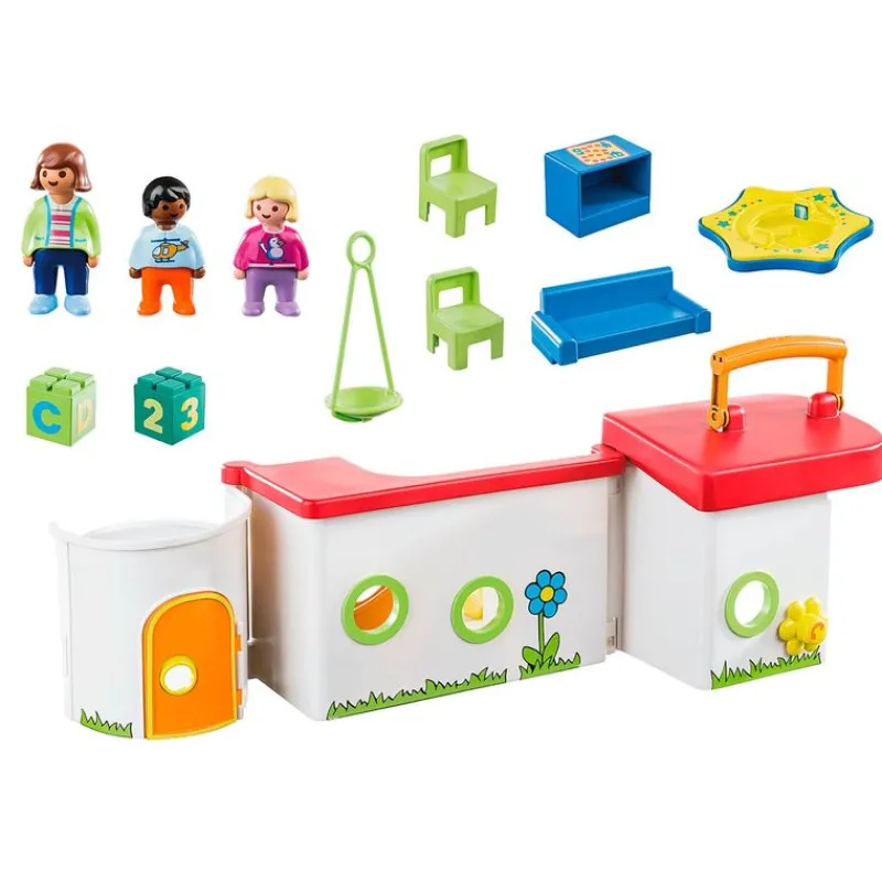 PLAYMOBIL Playmobil-1.2.3 Guardería Maletín